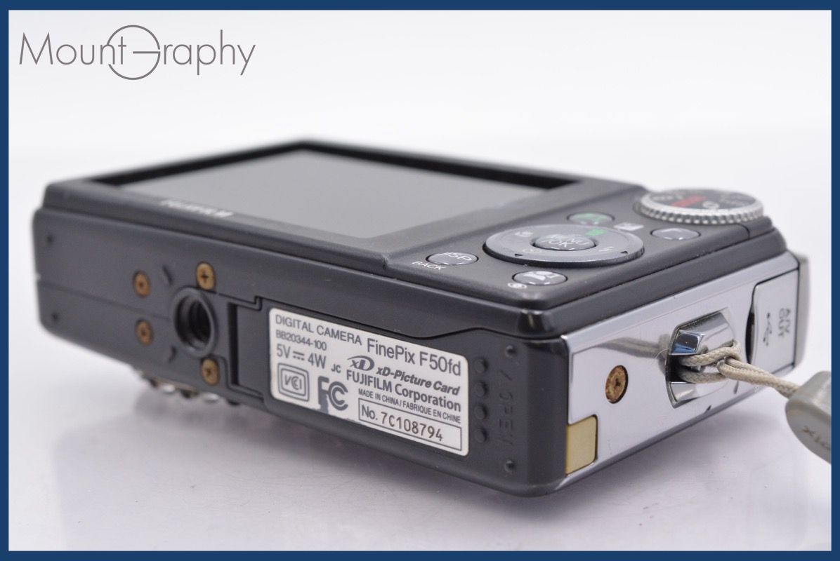 【動作確認済み】FUJIFILM FINEPIX F50FD バッテリーなし 動作確認済】FUJIFILM FINEPIX F50 fd バッテリーなし