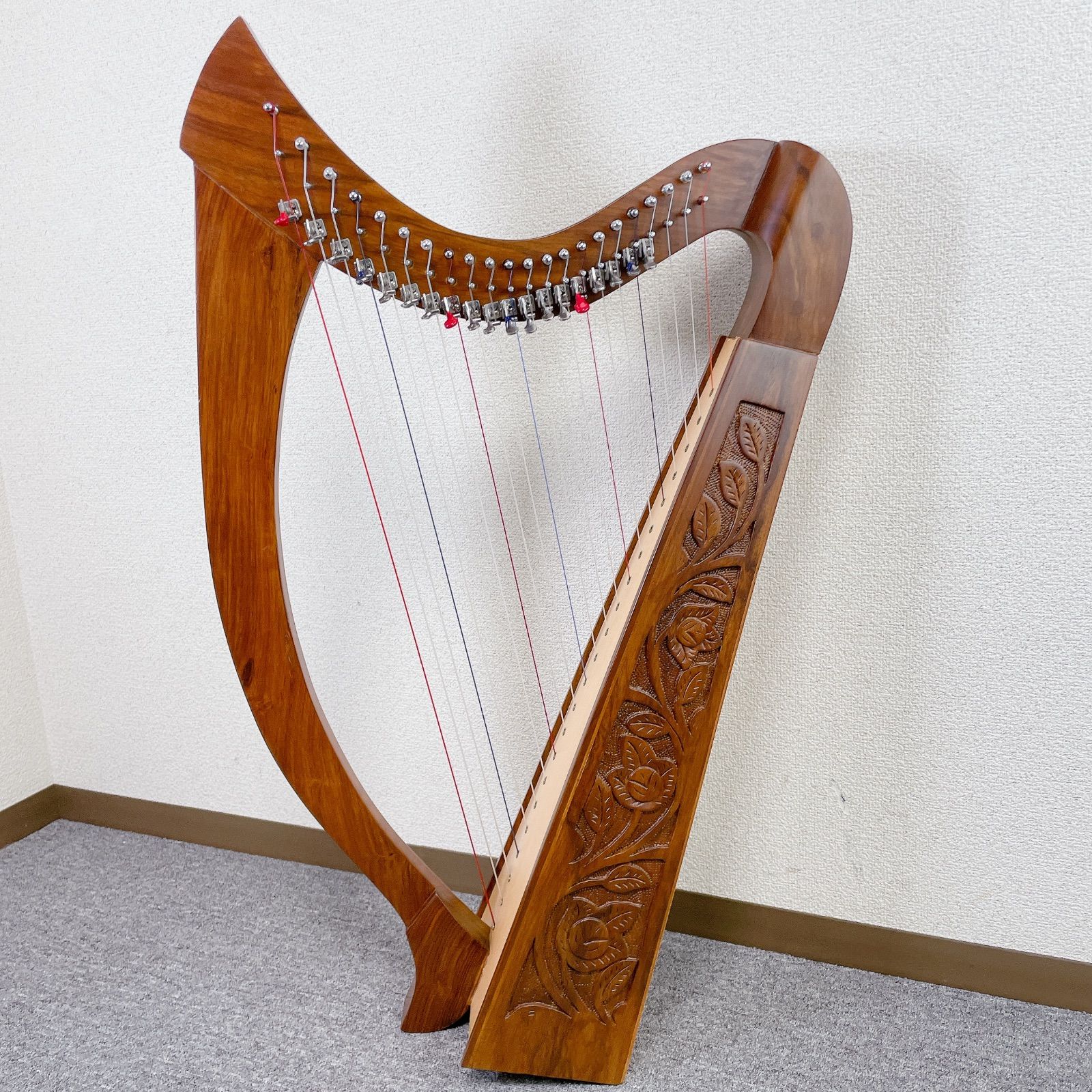 グレースハープ インターナショナル 木製 22弦 ハープ 本体 グレースハープ インターナショナル 木製 22弦 ハープ 本体 グレース