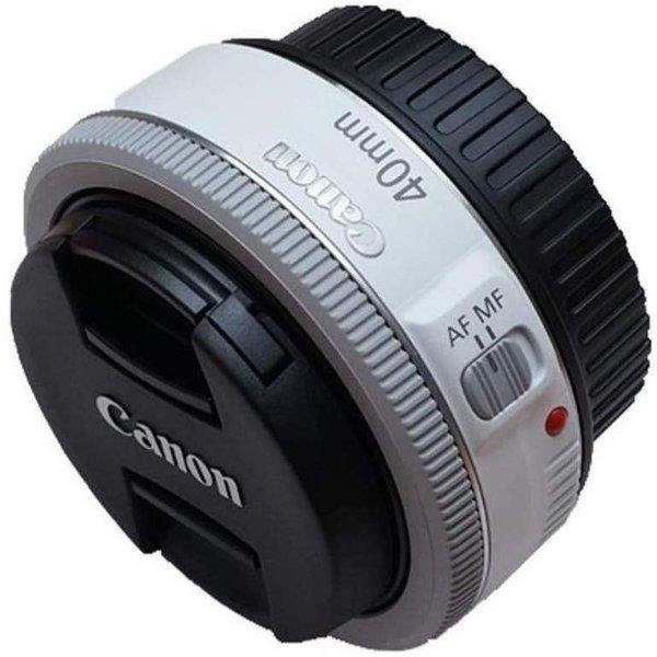 極上品Canon キヤノン EF 40mm F2.8 STMパンケーキ CANONのパンケーキ