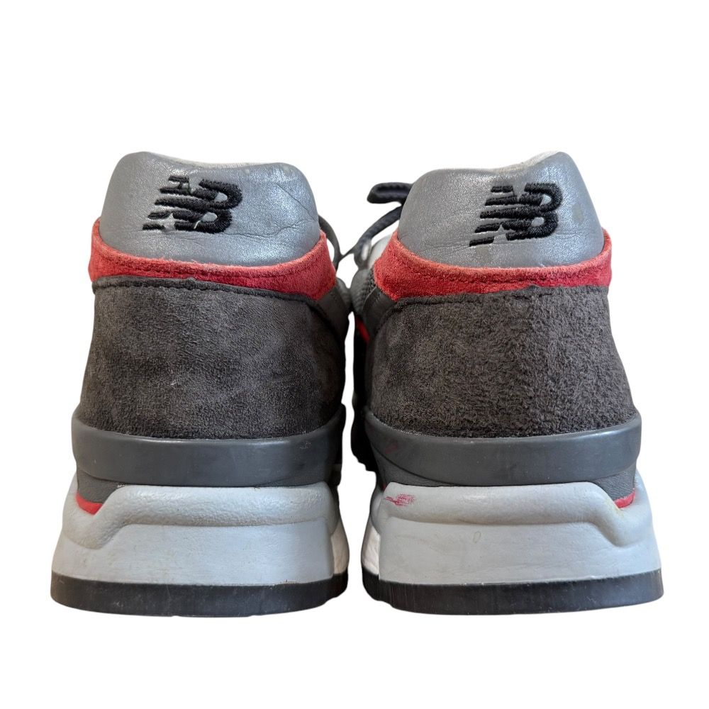 人気 ニューバランス M998CPL 26.5cm 新品 New balance ☆ made in USA M998CPL グレー×レッド (New Balance