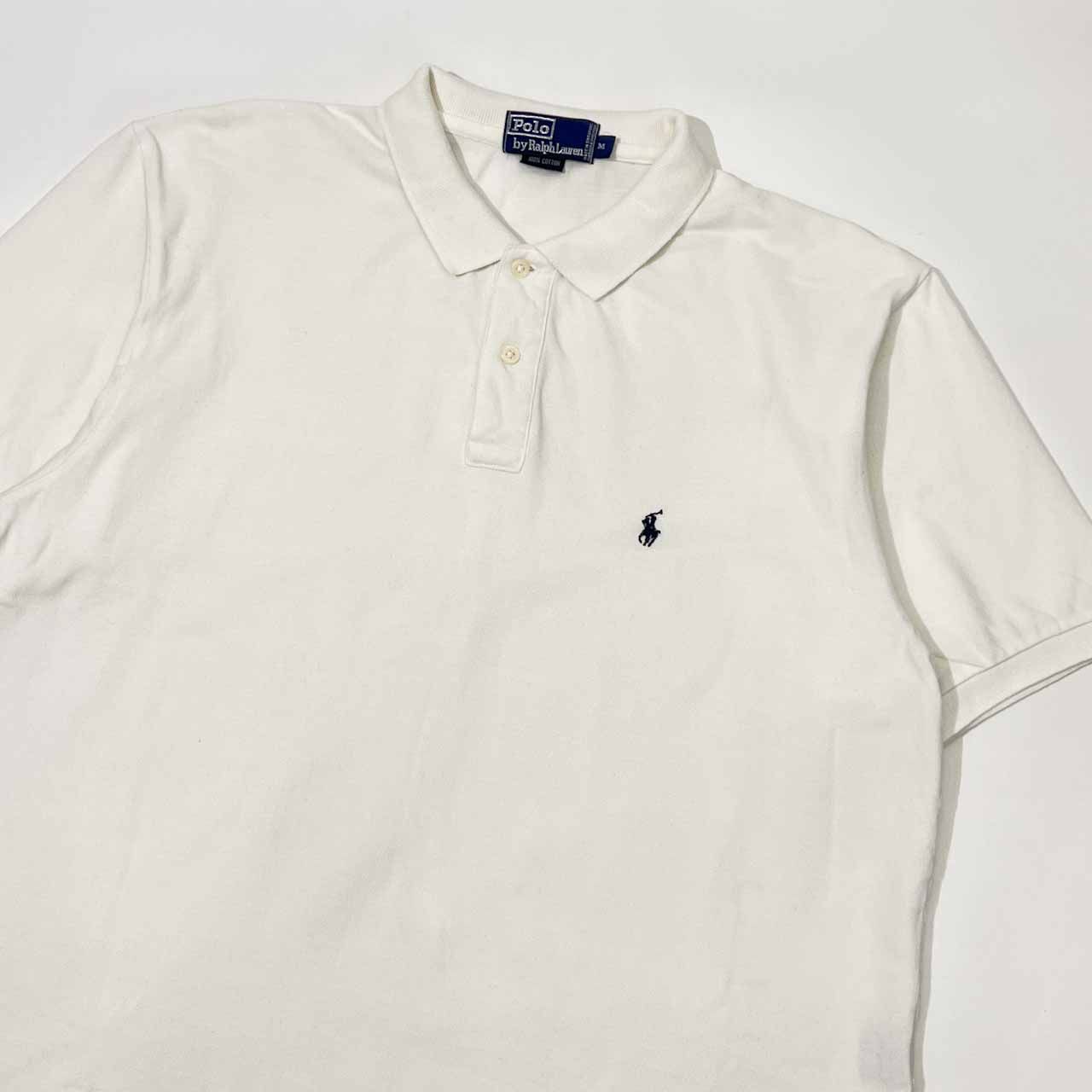 90s Polo by Ralph Lauren ラルフローレン 鹿の子 半袖 ポロシャツ M 