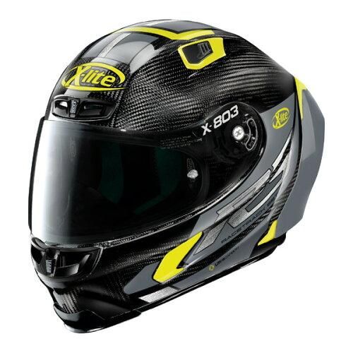 3営業日で発送 NOLAN ノーラン バイク用 ヘルメット フルフェイス XLサイズ 61-62cm X-lite X-803RS ウルトラカーボン SKYWARP イ