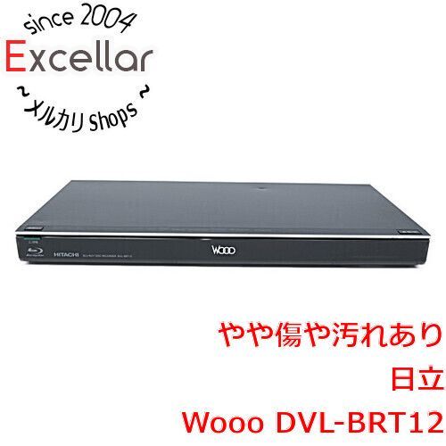 [bn:18] 日立　ブルーレイレコーダー Wooo　DVL-BRT12　リモコンなし