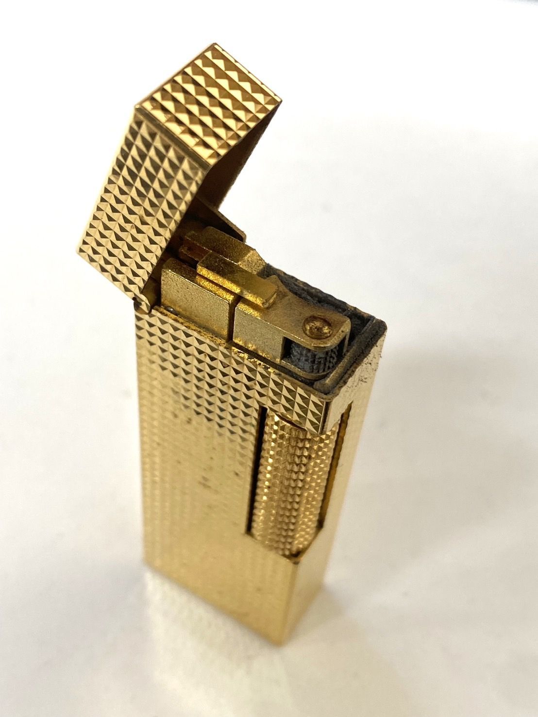 ダンヒル dunhill 喫煙具 ライター ガスライター ゴールド ジャンク 