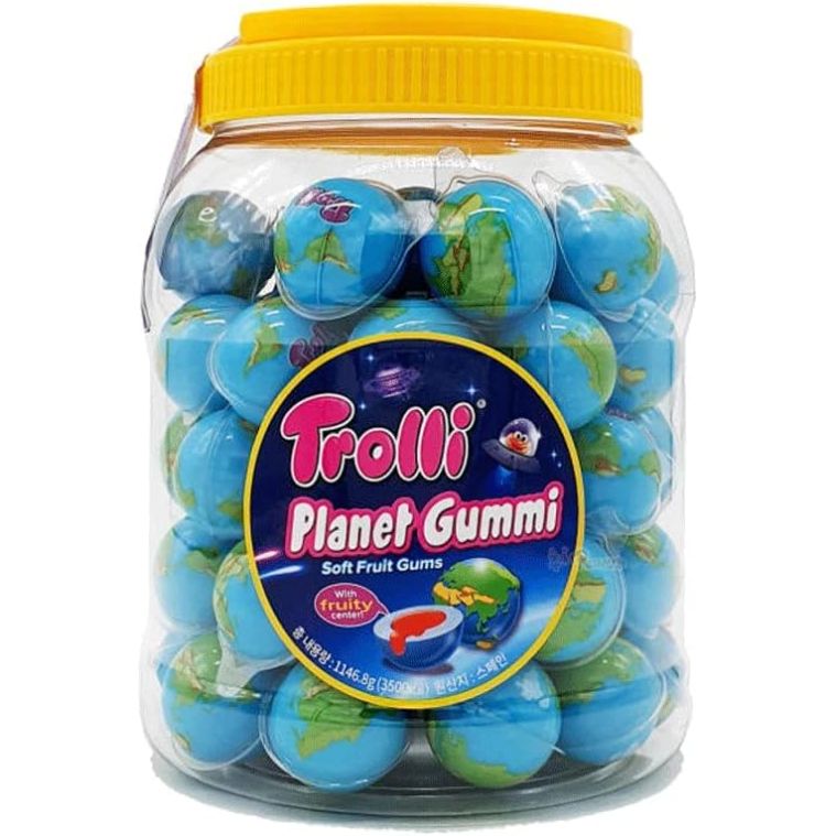 Trolli トローリ 地球グミ プラネット グミセット 並行輸入品 18.8グラム x 61 業務用 地球グミ グミ 韓国グミ トロ―リ YouTube SNS 韓国食品 地球ゼリー カラフル 子供 誕生日 プレゼント クリスマス こどもの日