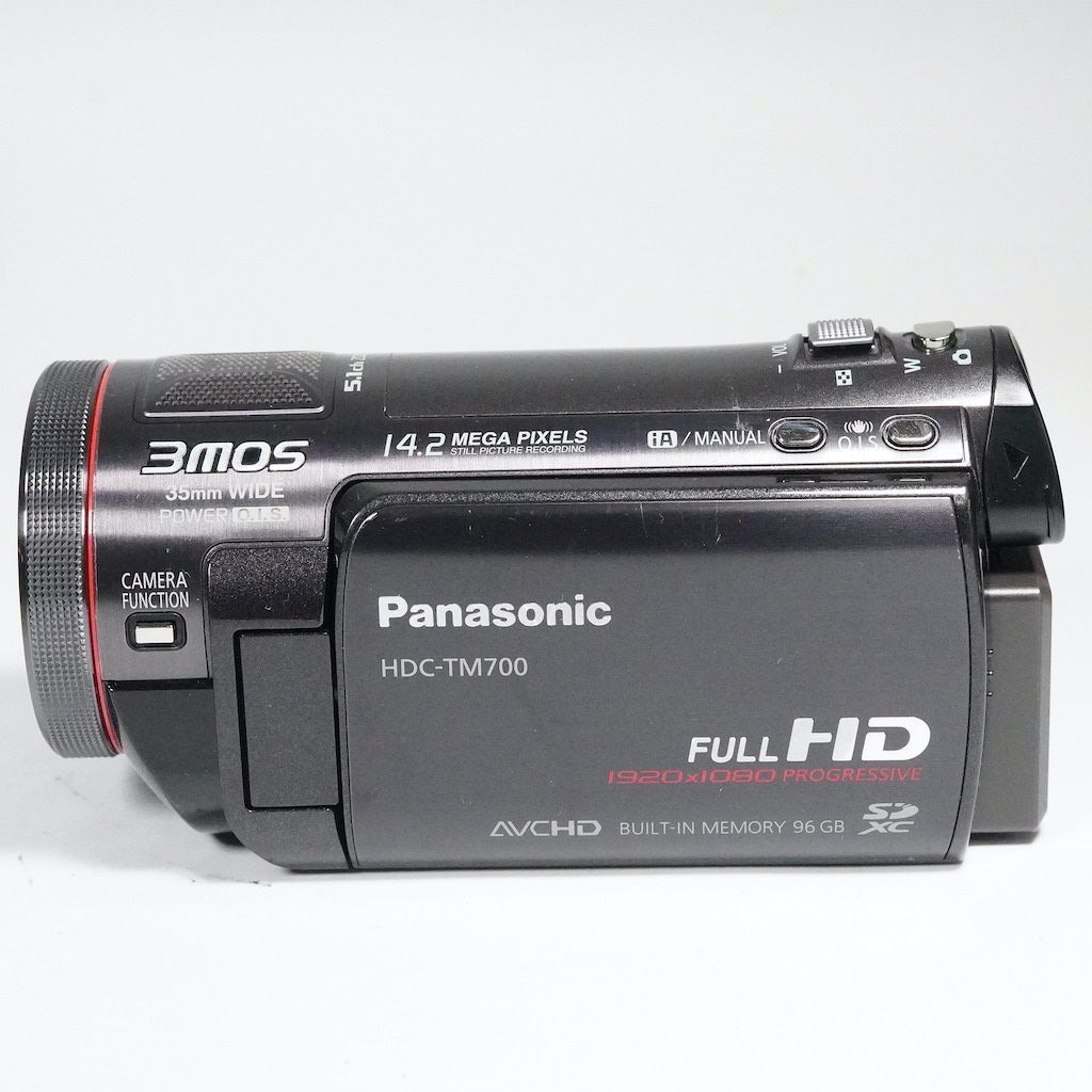 カメラ Panasonic パナソニック HDC-TM700 グレー 元箱 動作OK 返金