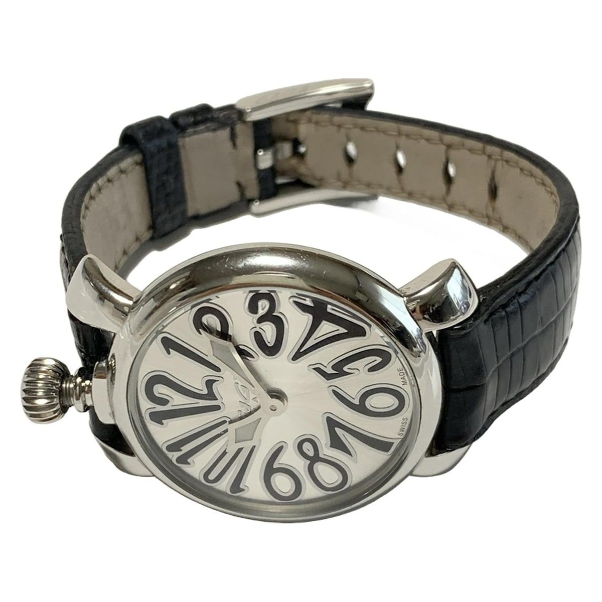 GAGA MILANO ガガミラノ 腕時計 マヌアーレ35 6020 レディース シルバー