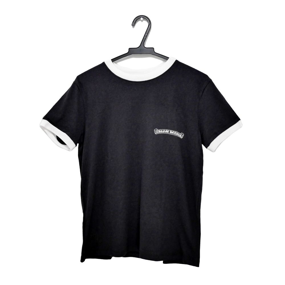 名東】クロムハーツ Tシャツ ホースシュー スクロール Mサイズ 