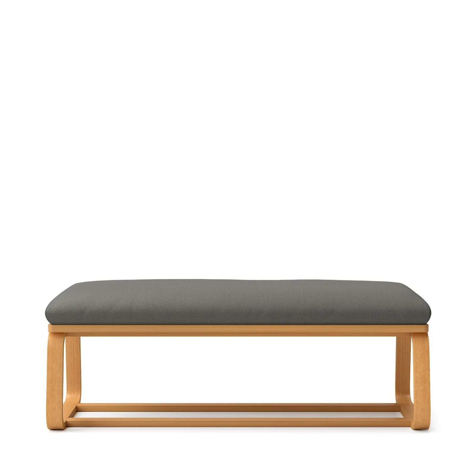 無印良品　オットマン　綿麻バスケット織　チャコールカバー付き 無印良品 オットマン 綿麻バスケット織 チャコールカバー付き