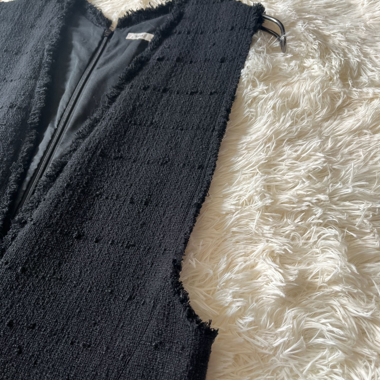 IENA イエナ BLACK TWEED オールインワン サロペット 黒 36 S M - メルカリ