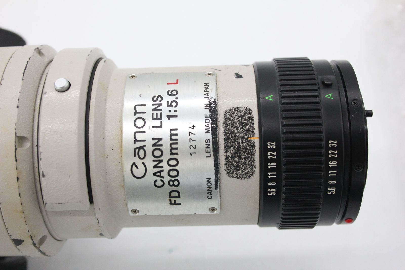 Fd Lens Canon Fd 800mm F5 L 迫力の800mm 専用ケース付き】 CANON