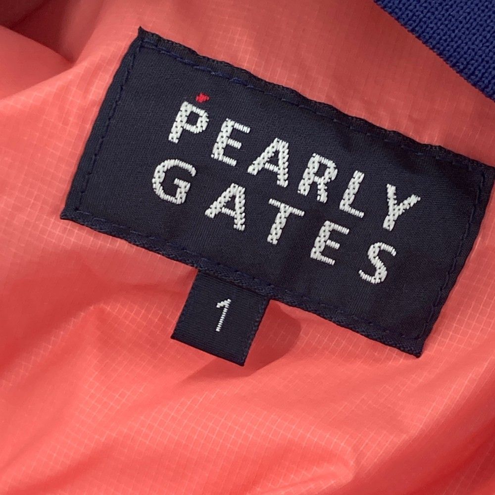 サイズ：0 PEARLY GATES パーリーゲイツ  ニット 長袖ジップジャケット  オレンジ系 [240101480754] ゴルフウェア レディース ストスト PEARLY GATES パーリーゲイツ ニット 長袖ジップジャケット