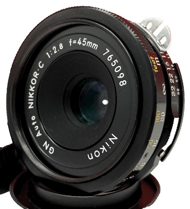 Nikon ニコン AI GN Auto NIKKOR C 45mm F|2.8 Black レンズ