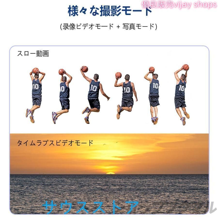 防水IPX8 超広角170度レンズ