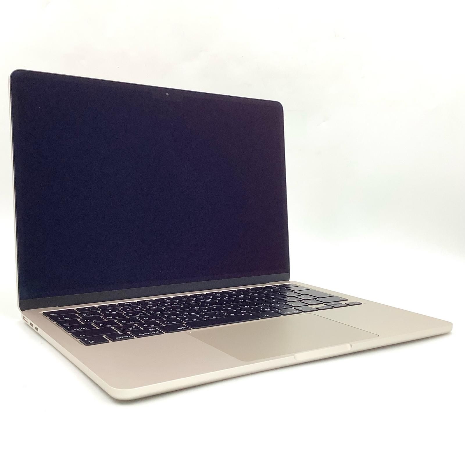 Apple MacBook Air 13インチ 2025 Apple M2 8GB SSD 256GB スターライト 92 動作 済 全額返金保証 最速発送
