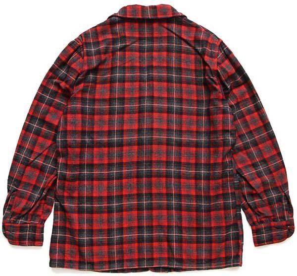 50s PENDLETONペンドルトン チェック 3つボタン ウール アンコン