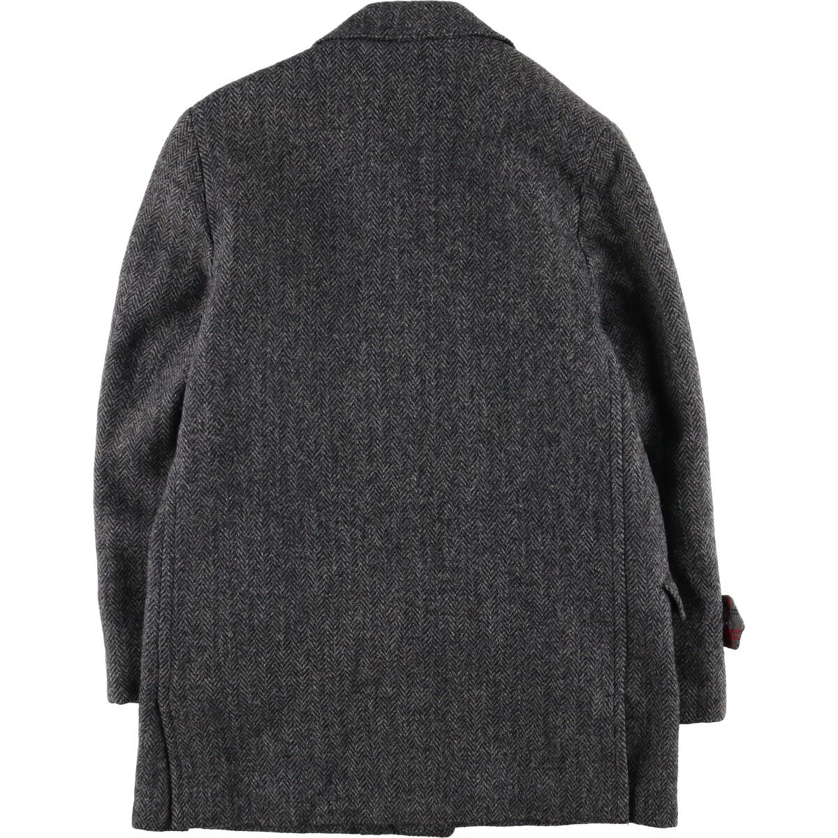 Harris Tweed 70s チェスターコート 古着 70s vintage HARRIS TWEED ツイード生地 チェスター コート