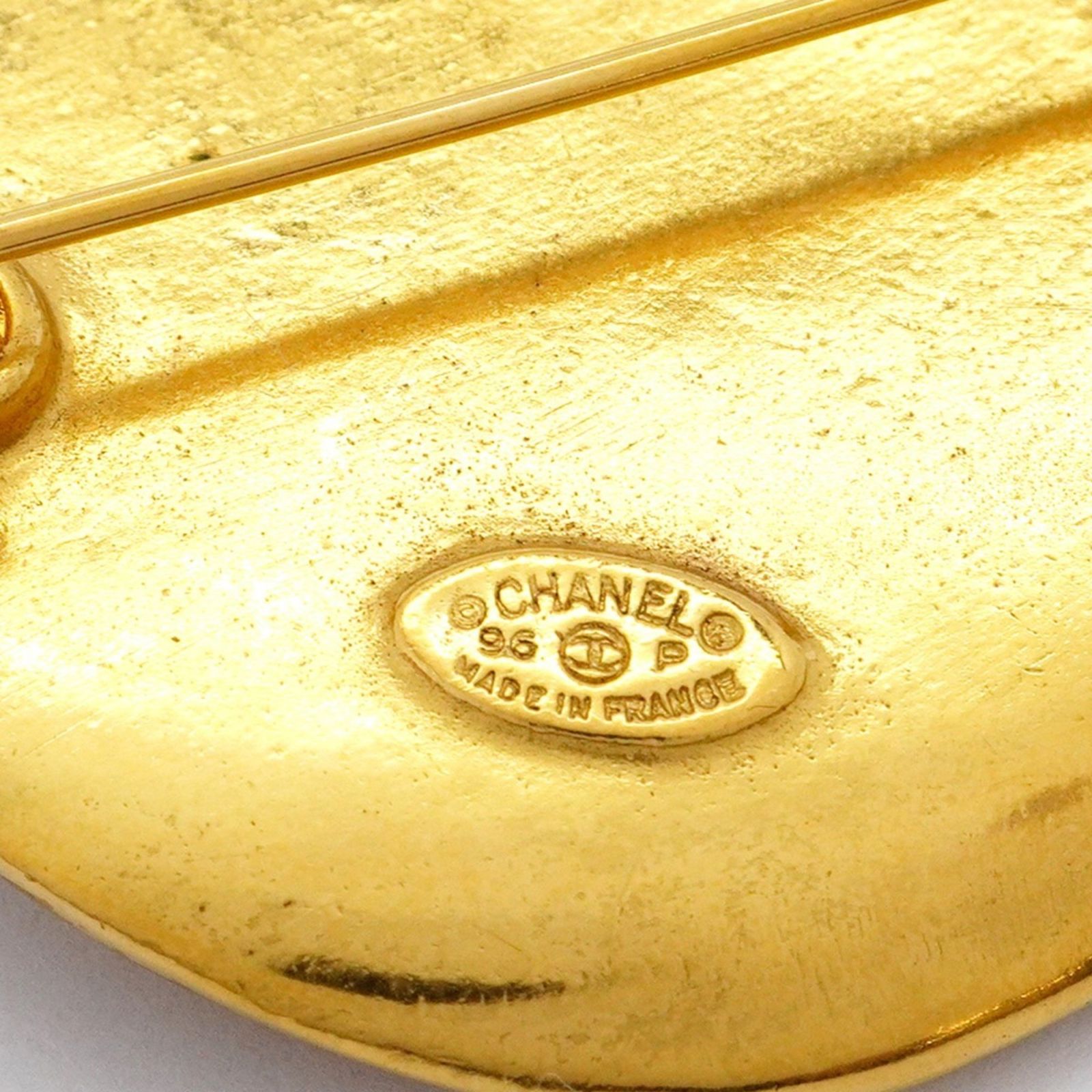 シャネル(Chanel) シャネル ブローチ ココマーク GPメッキ