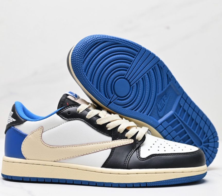 Travis Scott x Fragment Design x Air Jordan 1 Low OG SP  ^ ^箱付