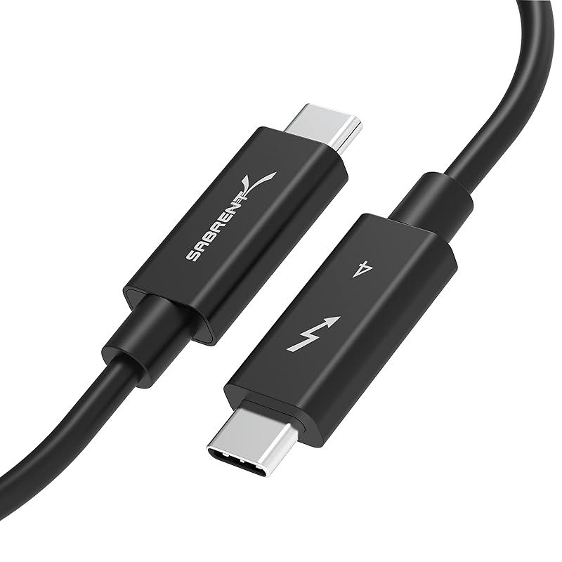 SABRENT Thunderbolt 4 パッシブケーブル 3.28 フィート|1 メートル CB-T4M1 1