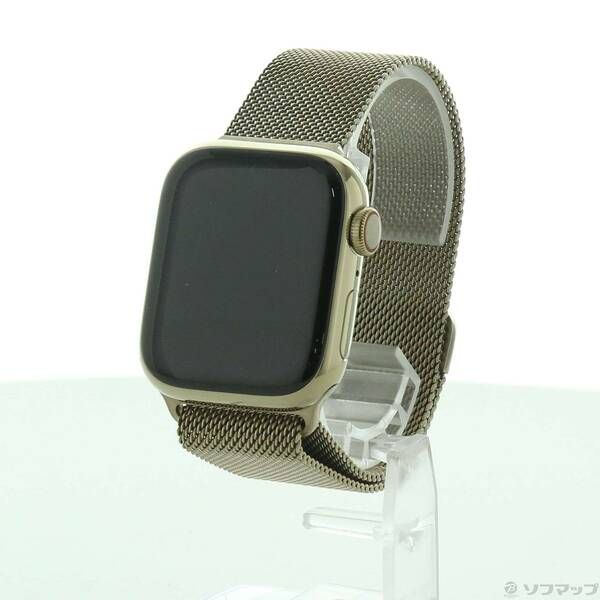 展示品〕 Apple Watch Series 9 GPS + Cellular 41mm ゴールド