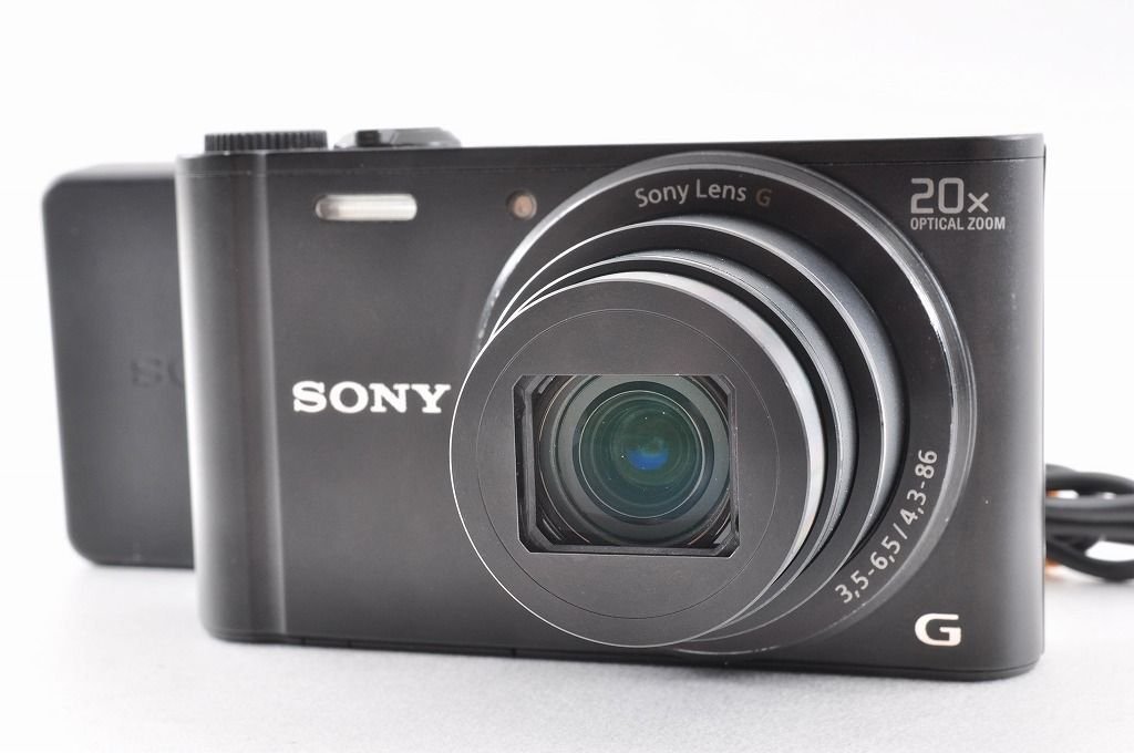 ソニー Sony Cyber-shot DSC-WX300 ブラック コンパクトデジタルカメラ 1820万画素 光学20倍ズーム