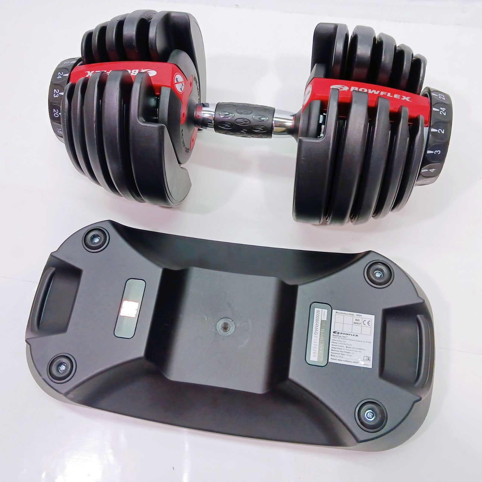 BOWFLEX 可変式ダンベル 24kg ボウフレックス 筋トレ 可変 ② - メルカリ