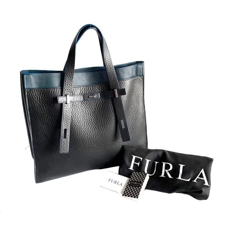 FURLA フルラ トートバッグ MAN GIOVE メンズ レザー - ブランド