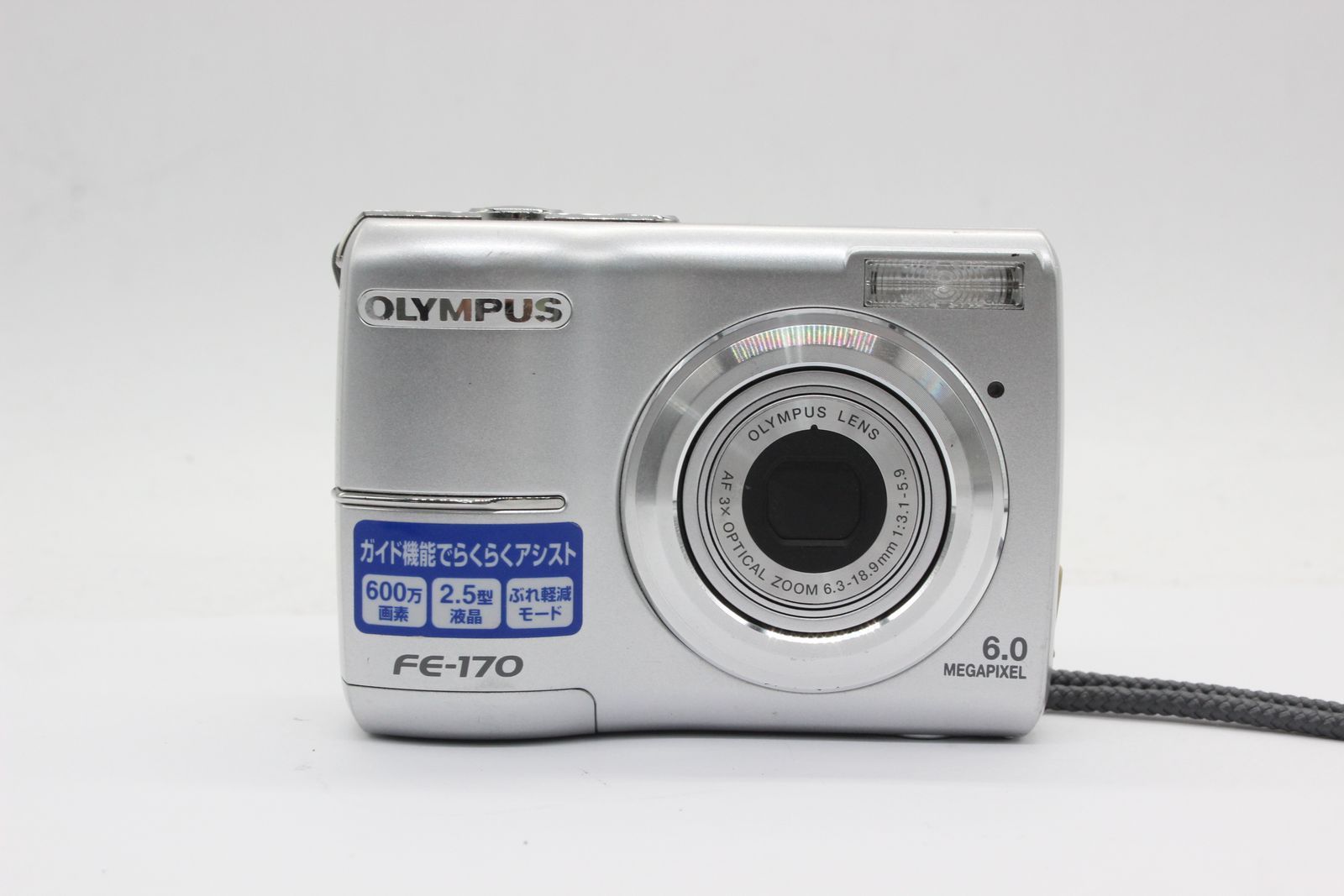 返品保証】 【便利な単三電池で使用可】オリンパス Olympus FE-170 AF