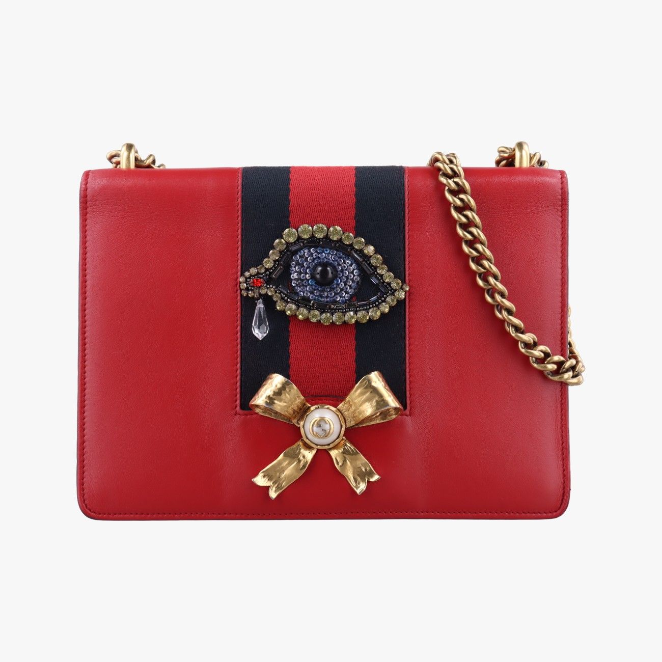 グッチGucciピオニー アイ レッド×マルチカラー レザー 432280 D019794514