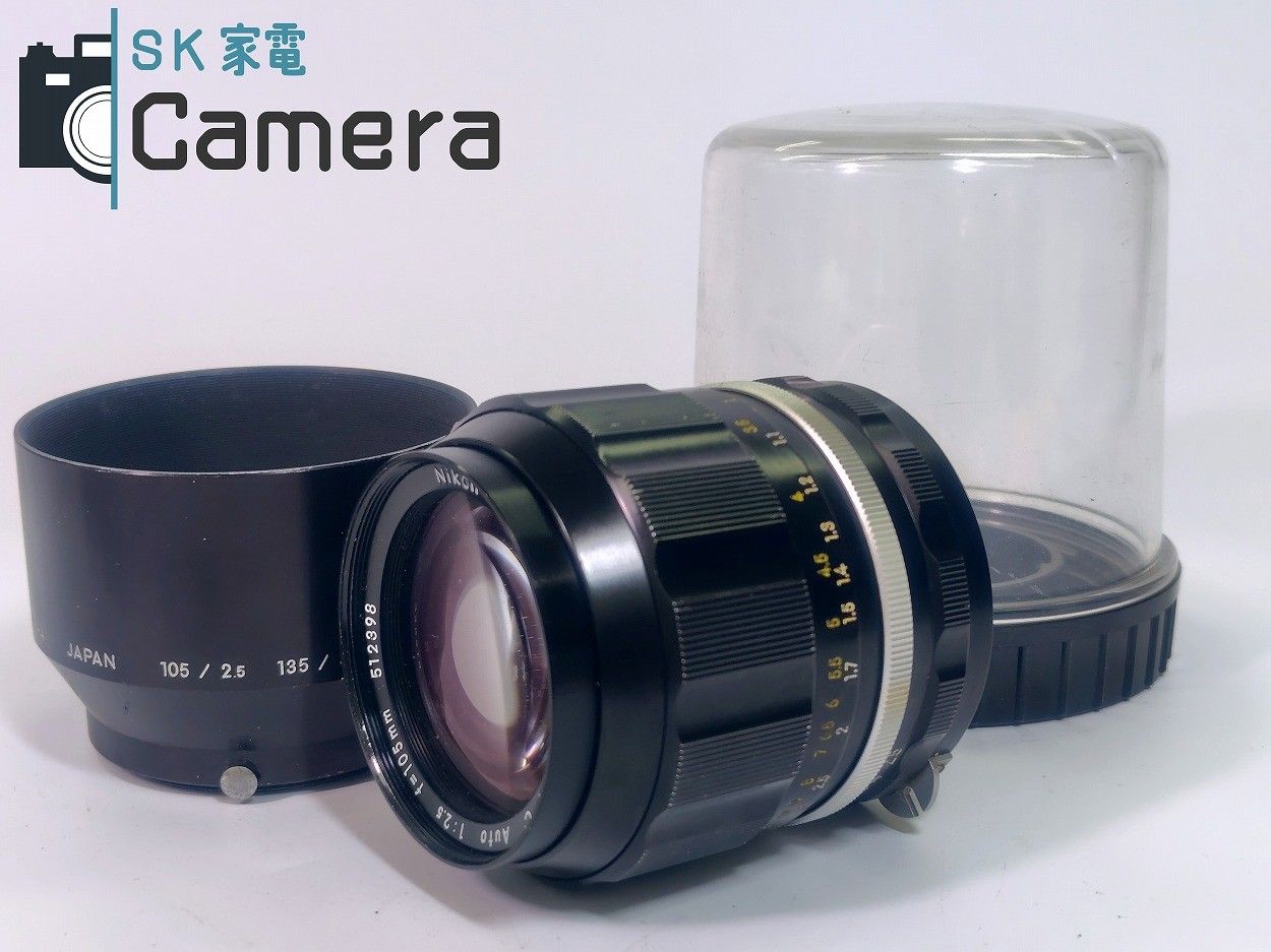 NIKKOR 105mm 1:2.5【動作未確認】送料込！ 2026年最新Yahoo 