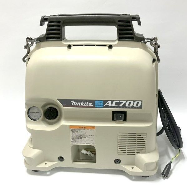 マキタ makita エアコンプレッサ AC700 タンク容量5L 常圧用 一般圧用 単相100V 軽量 内装 エアー コンプレッサー ≡DT6639