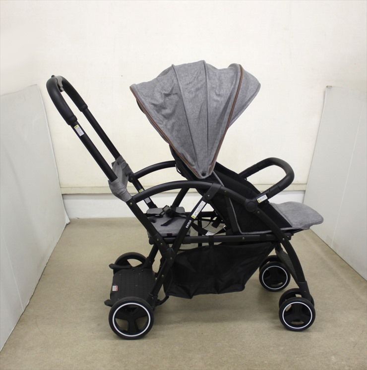A440 KATOJI カトージ 二人乗りベビーカー 2-Seater (グレー）41008