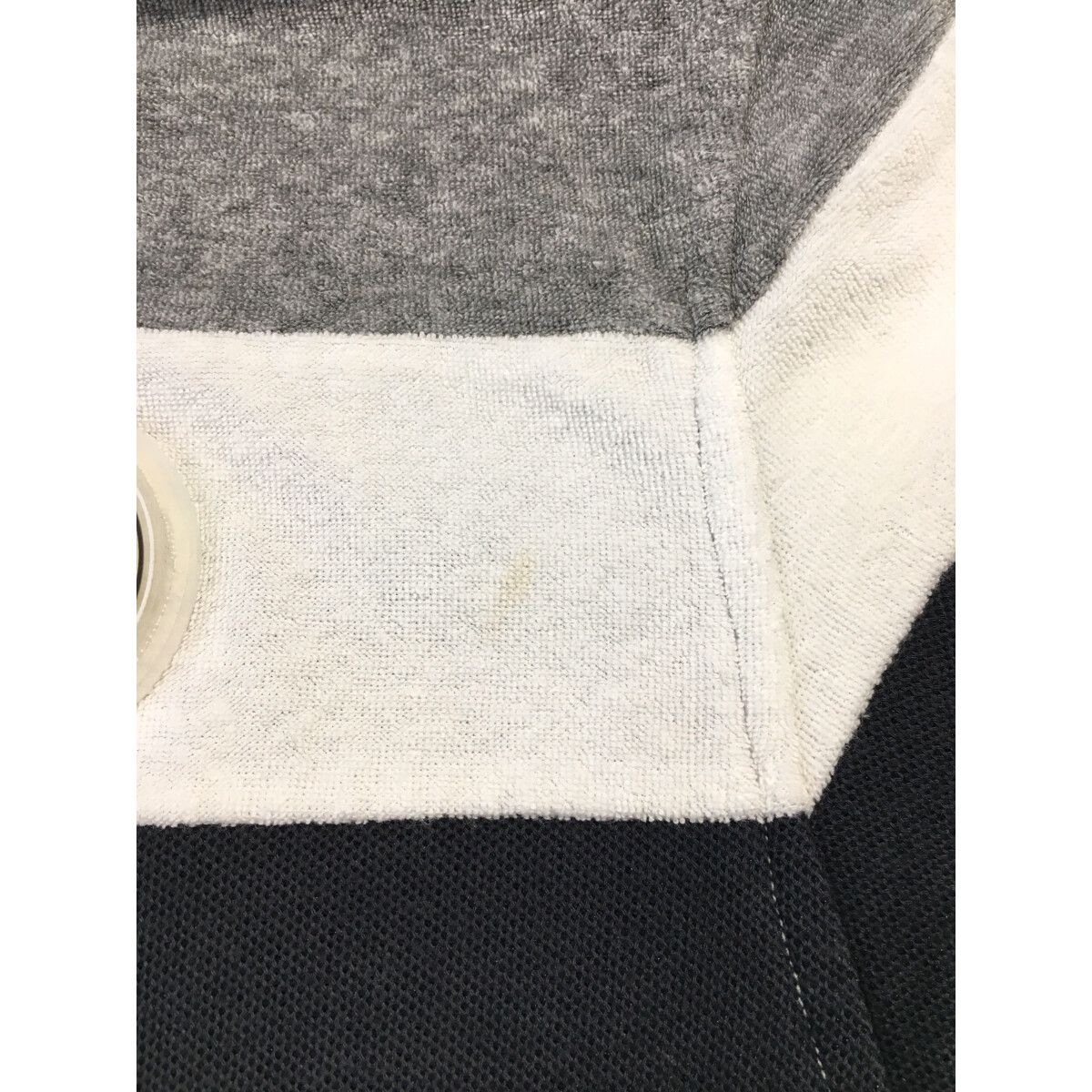 MARK&amp;LONA - coco 中古 マークアンドロナ MARK&amp;LONA メンズ 半袖ポロシャツ M グレー パイル地 ボーダー カモフラ coco 中古 マークアンドロナ MARK&LONA メンズ 半袖ポロシャツ