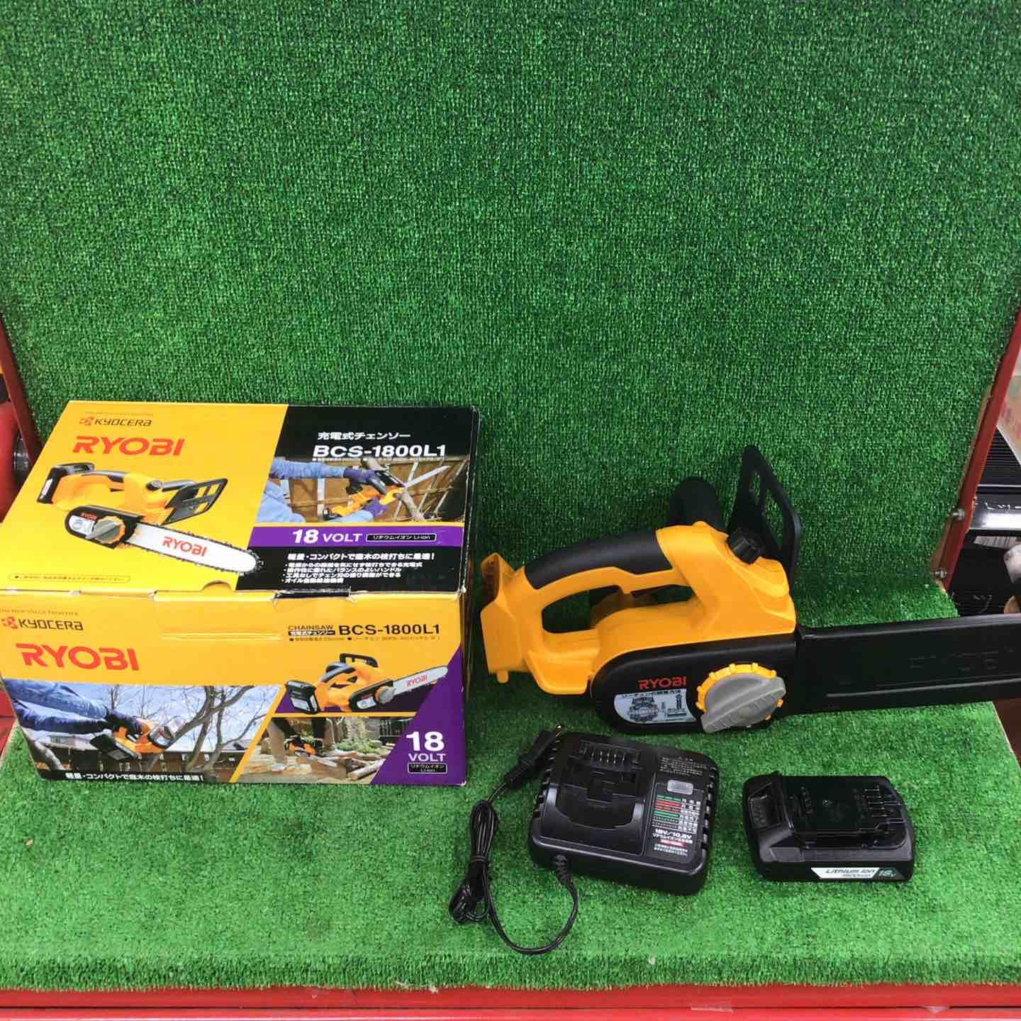 リョービ Ryobi 充電式チェンソー BCS-1800L1 616900A 川崎店