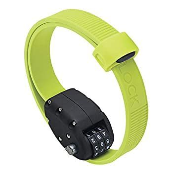 セール，人気セール OTTOLOCK(オットロック) Cinch Steel u0026 Kevlar Combination Lightweight Lock - Flash Green [Size: 46cm(18 Inch)] その他