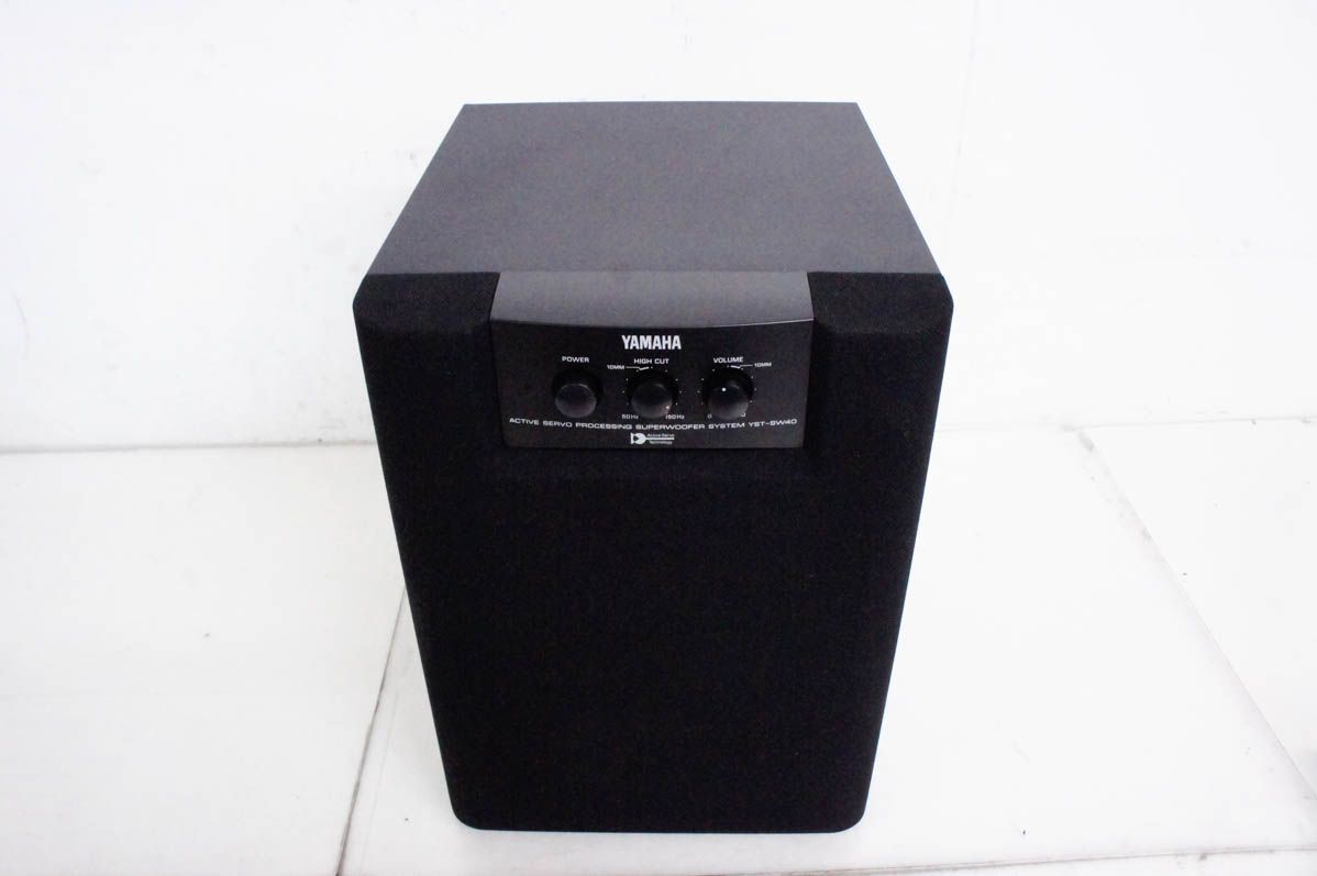 中古】YAMAHAヤマハ サブウーファーシステム YST-SW40 - メルカリ