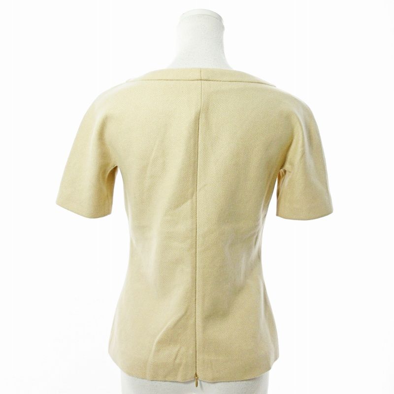 ★ジャンバティスタヴァリ★ シルクシャツ  サイズ40/XS ウォッシャブルシルク シャツ】【新宮志歩さん着用】上品な隠しボタン