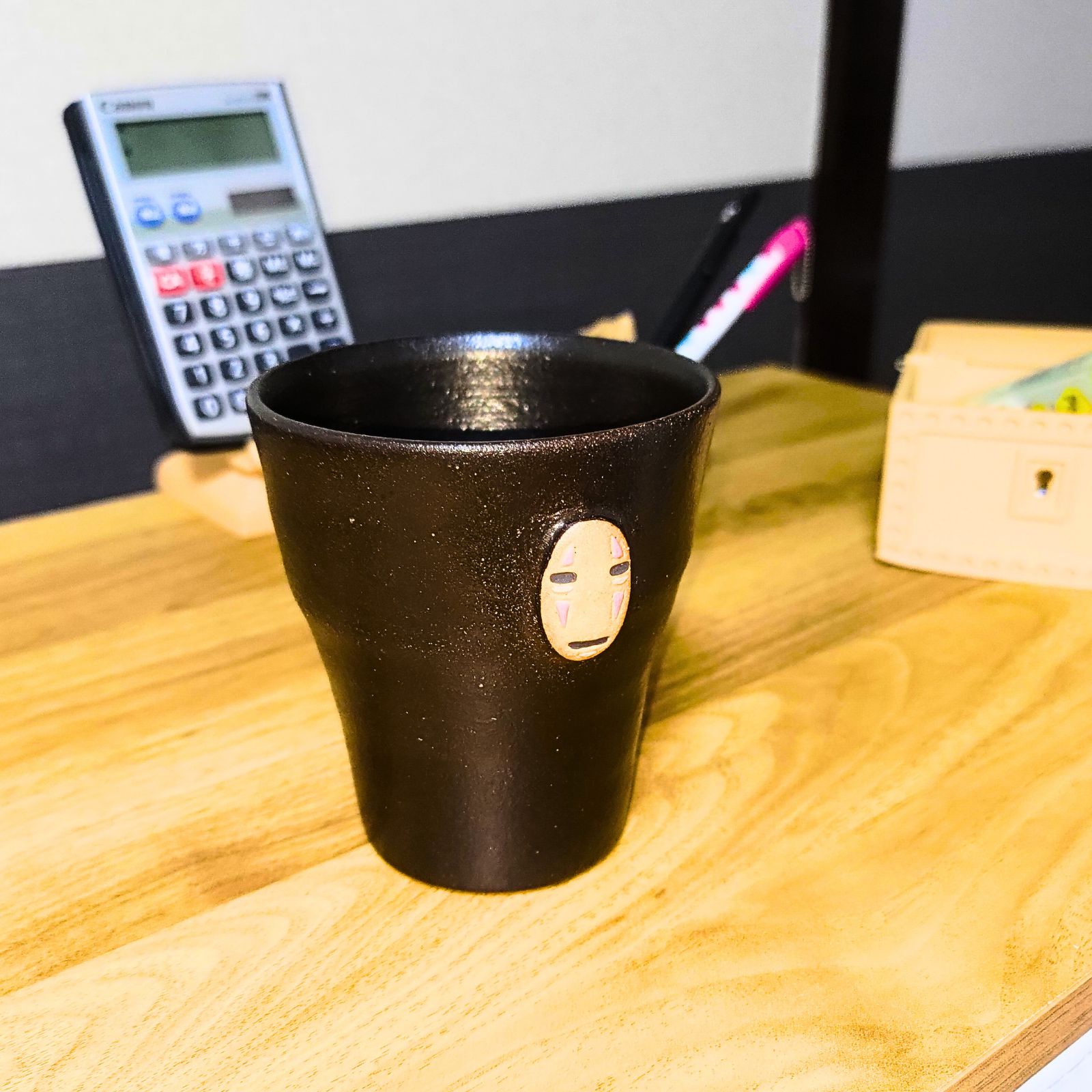 千と千尋の神隠し　カオナシ　カップ2個セット　信楽焼 千と千尋の神隠し カオナシ カップ2個セット 信楽焼 - メルカリ