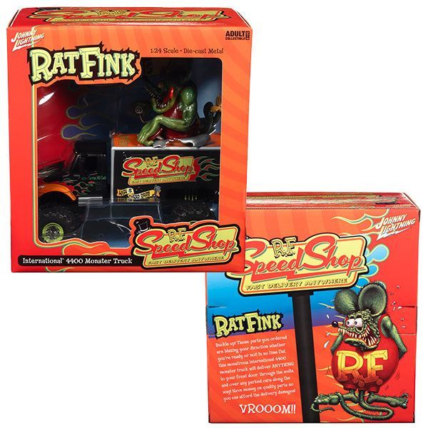 1:34 Rat Fink 1990 Ford Utility Bucket Truck 【ラット