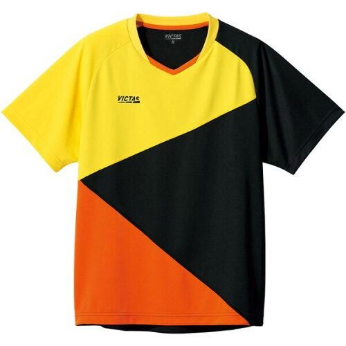 【新品・5営業日で発送】VICTAS(ヴィクタス) COLOR_BLOCK_GS (612103) 色 : YL／BK サイズ : 140 