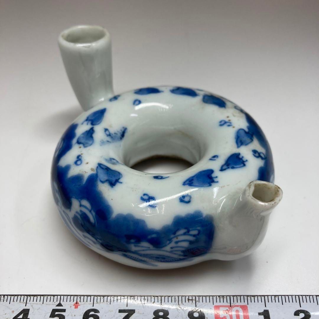 中国清時代　青花水滴　横幅約11㎝　東Y5-1215☆2Fタニチ 中国清時代 青花水滴 横幅約11㎝ 東Y5-1215☆2Fタニチ - メルカリ