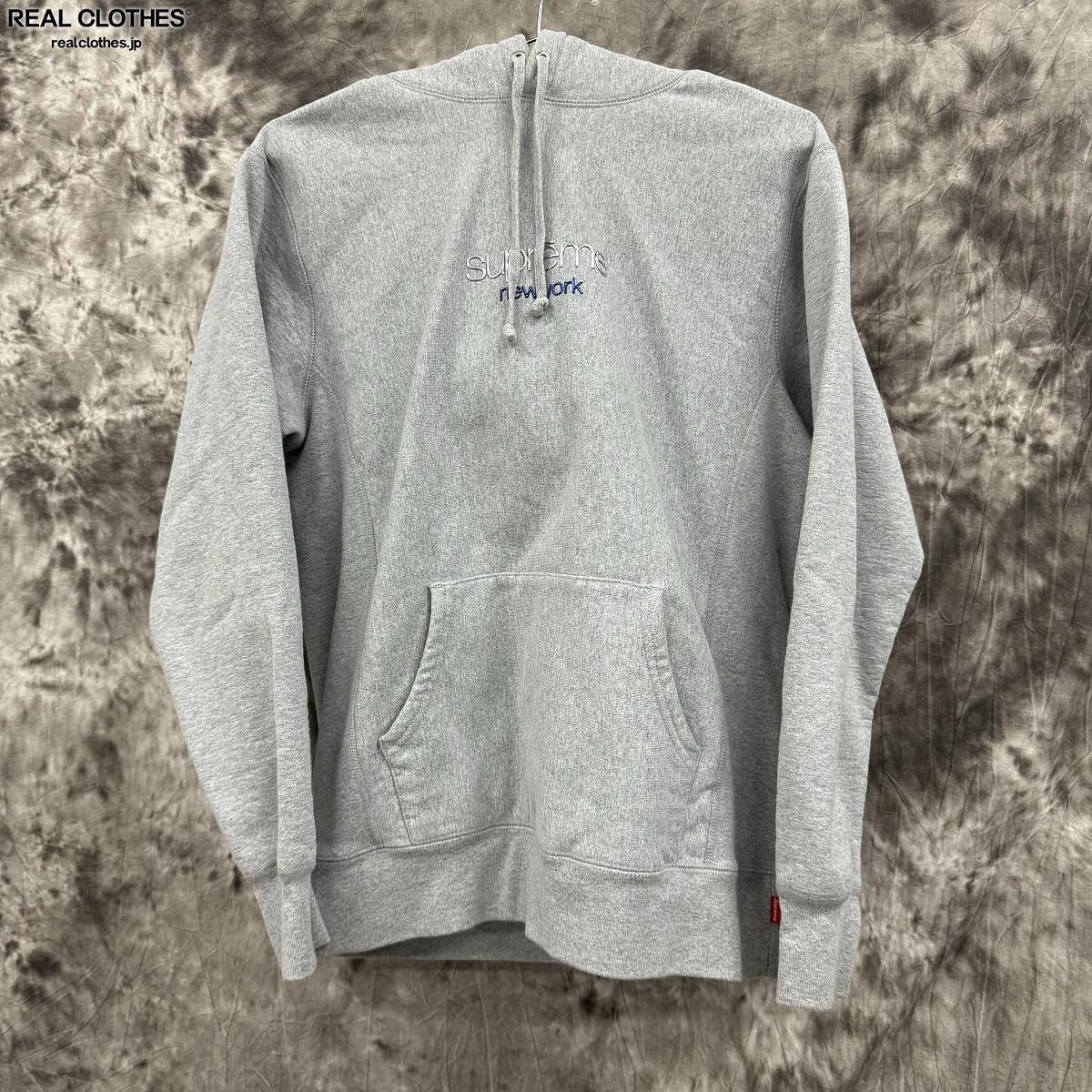 Supreme/シュプリーム【16AW】Chrome Classic Logo Hooded Sweatshirt/クローム クラシックロゴ  プルオーバー パーカー/L