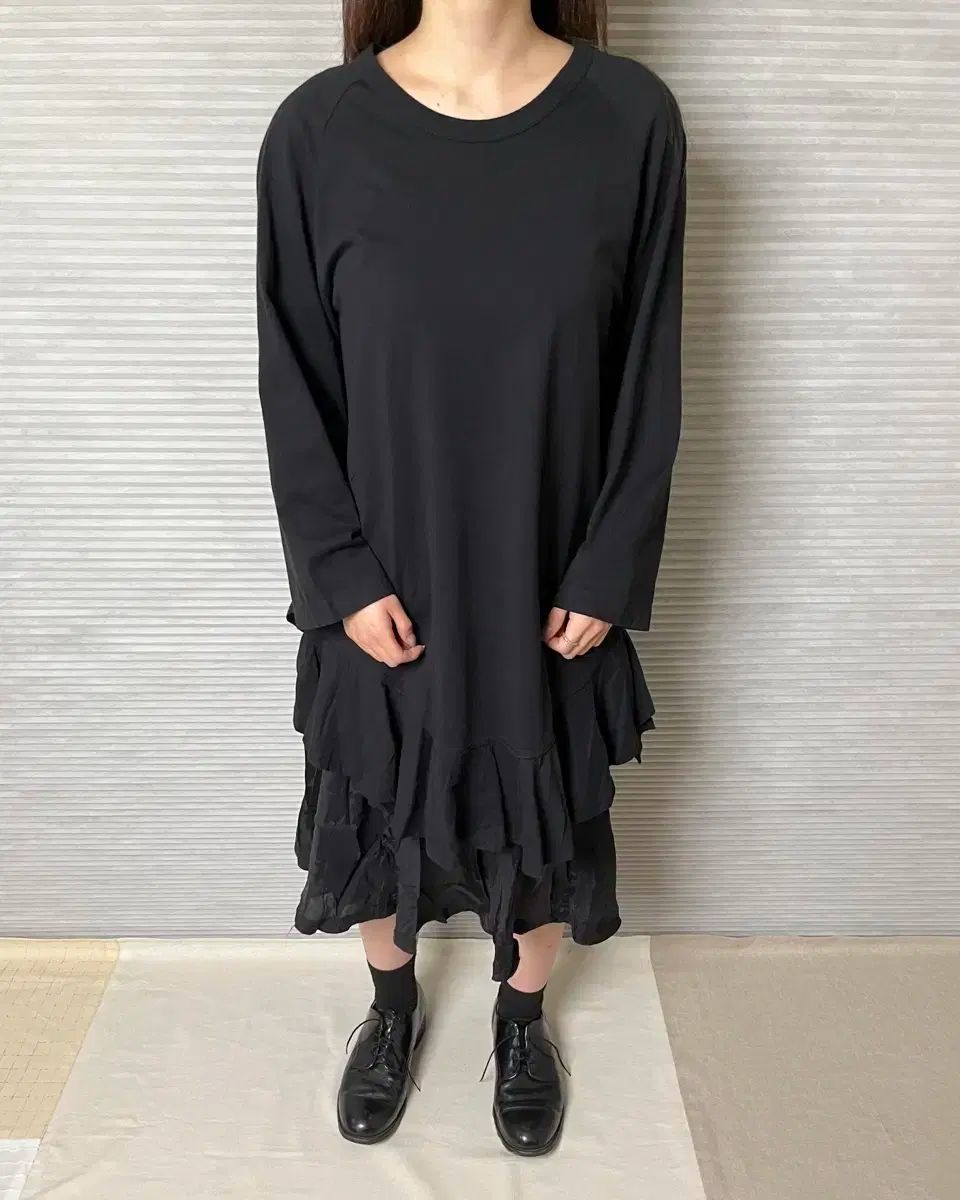 COMME des GARCONS コム デ ギャルソン フリル ロング Tシャツ comme des garcons shirt