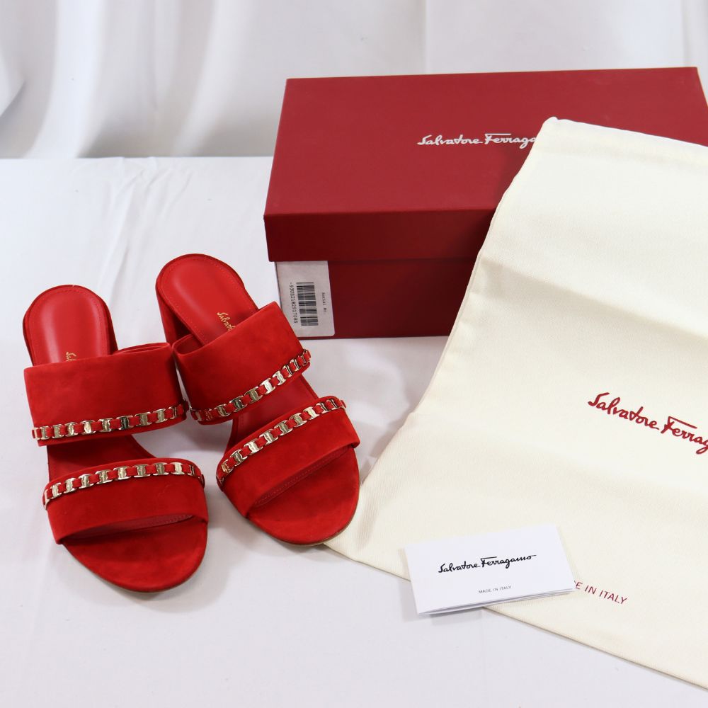 26.0cm【限定セール】新品・未使用 FERRAGAMO フェラガモ ミュール