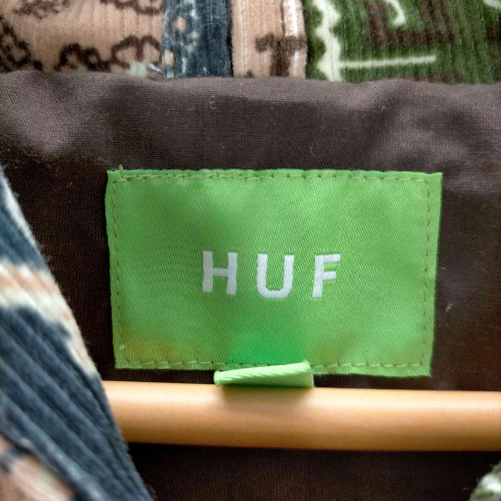 ギフト HUF HUF(ハフ) UP JACKET 22AW HUF HUF（ハフ）の「MIXED CORD