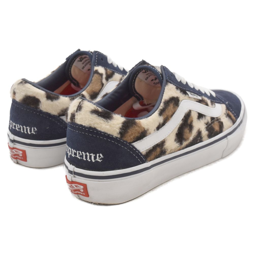 SUPREME (シュプリーム) 23AW×VANS SKATE OLD SKOOL LEOPARD バンズ