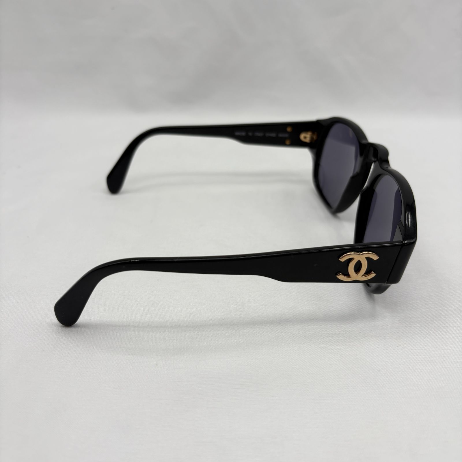 CHANEL シャネル サングラス ココマーク 金具 ゴールド ロゴ