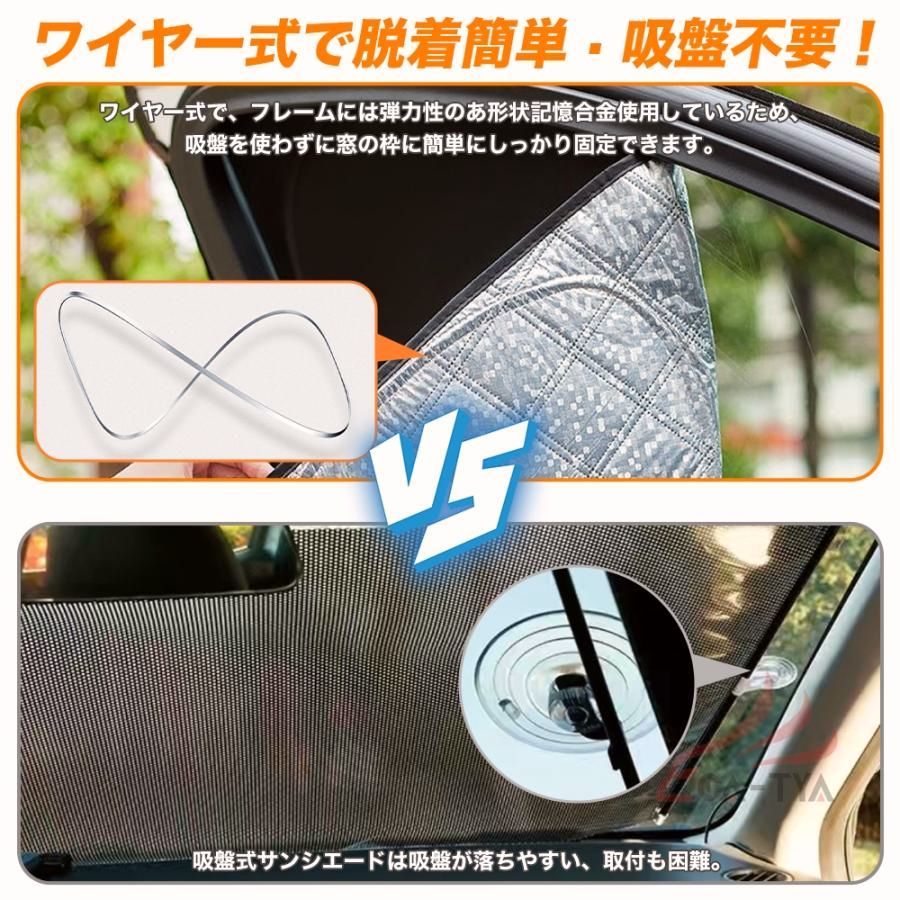 SN085 ステップワゴン ホンダ ＲＰ系６ ７ ８ サンシェード 車 サンシェード 断熱 遮光シェード 車窓日よけ 車中泊グッズ 吸盤不要 取付簡単 フルセット BRIGHTFACE_UK