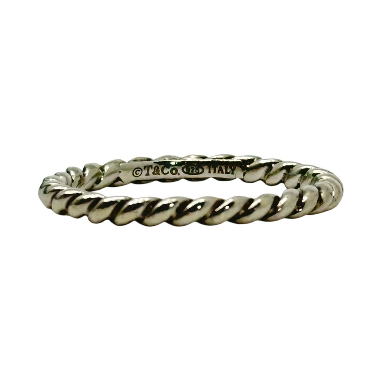 TIFFANY & CO.(ティファニー) Silver Twist Ring シルバー ツイスト
